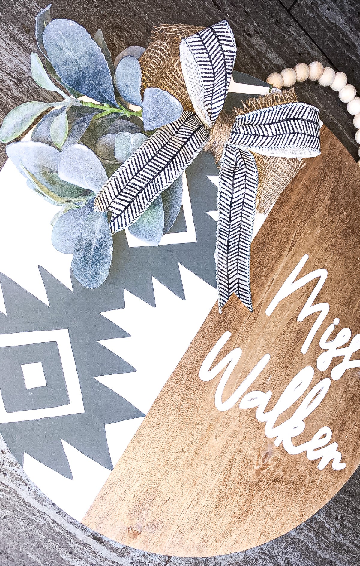 Aztec Pattern Door Hangers