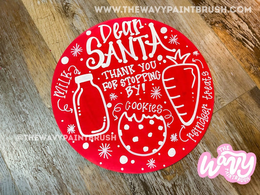 Santa Tray - Custom