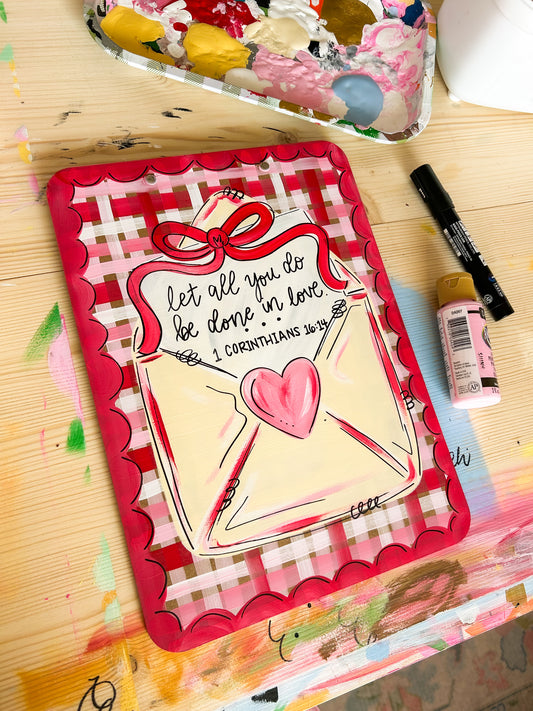 Valentine’s Day Clipboard Design #1 | Preorder