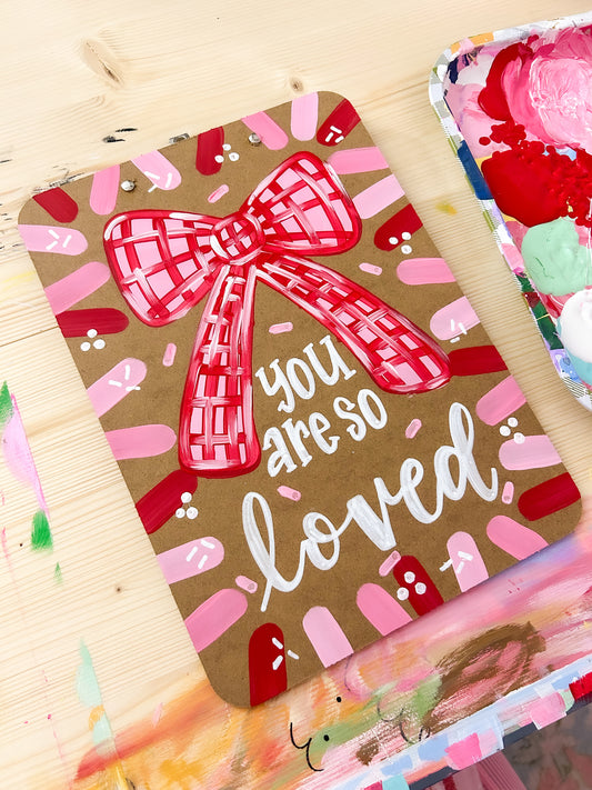 Valentine’s Day Clipboard Design #2 | Preorder