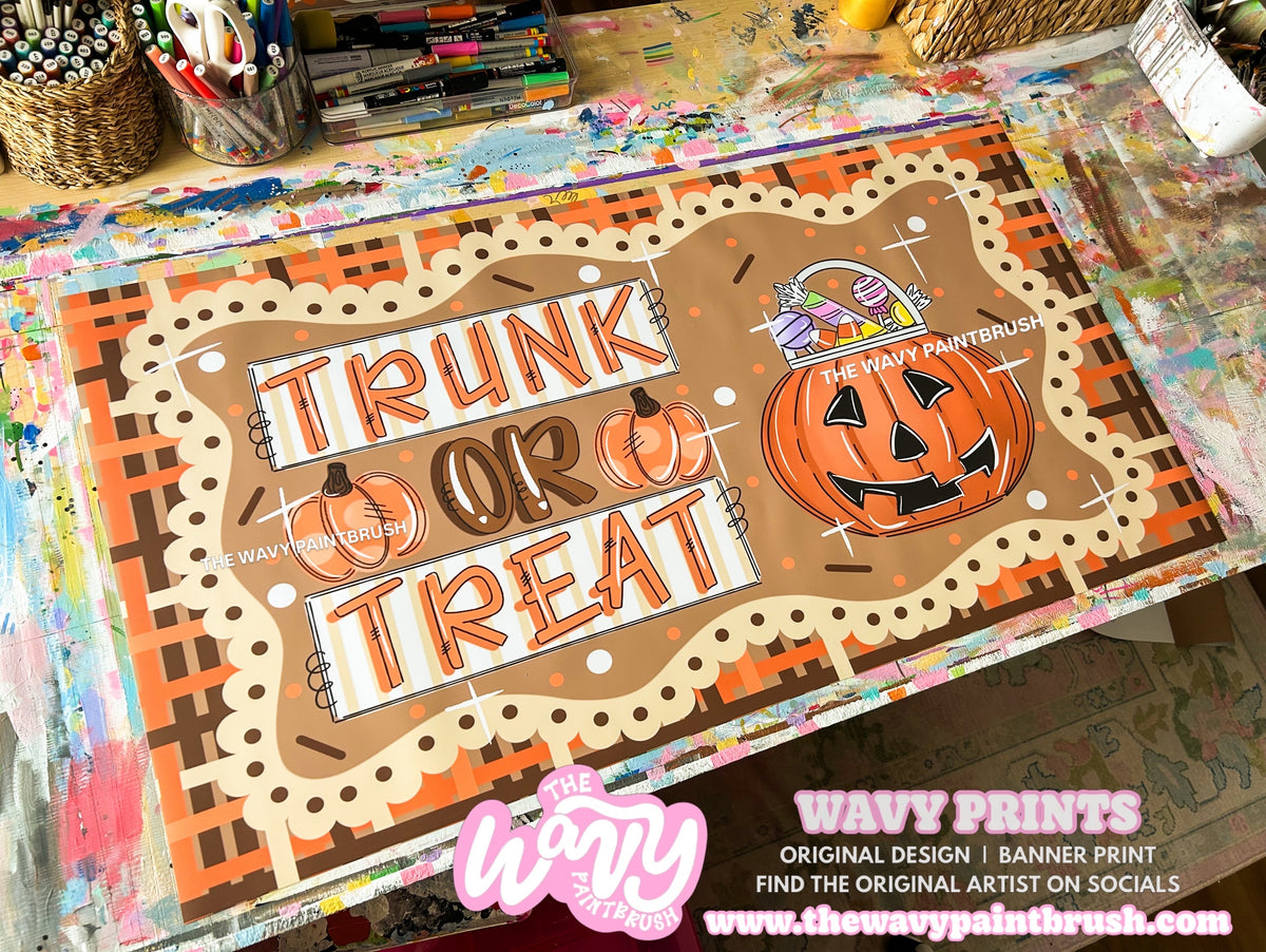 Ready to Ship PRINTED Banner - Fall