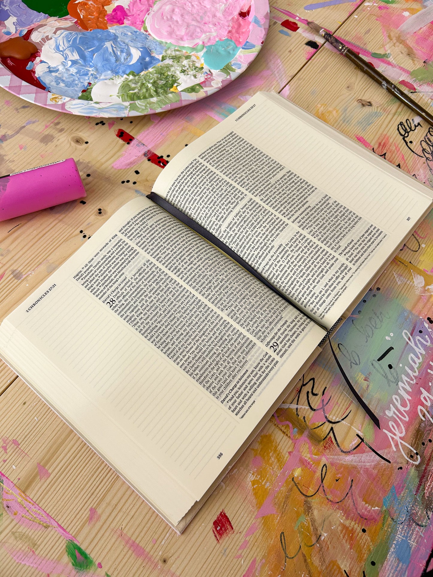 Custom Hand-Painted Bible - FULLY custom