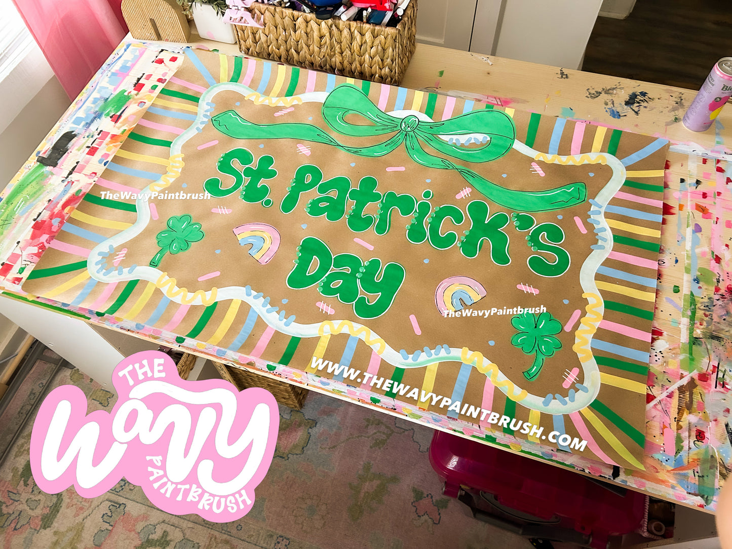 St. Patrick’s Day Banner Design #2 - PREORDER