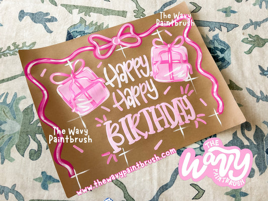 Ready to Ship Banner - Birthday