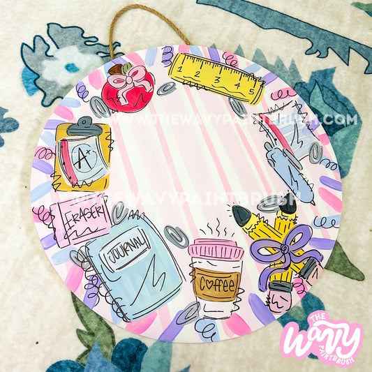 FULLY CUSTOM Door Hanger