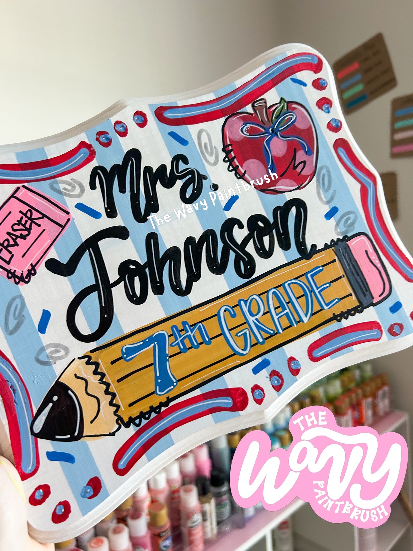 CUSTOM Wooden Sign - 11”x8.5”