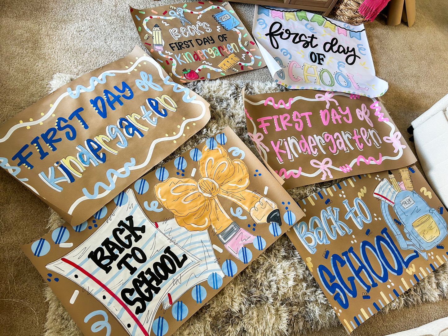 Back to School Banners - Custom